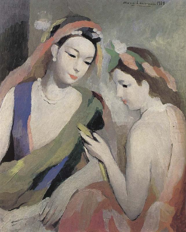 Two woman, Marie Laurencin